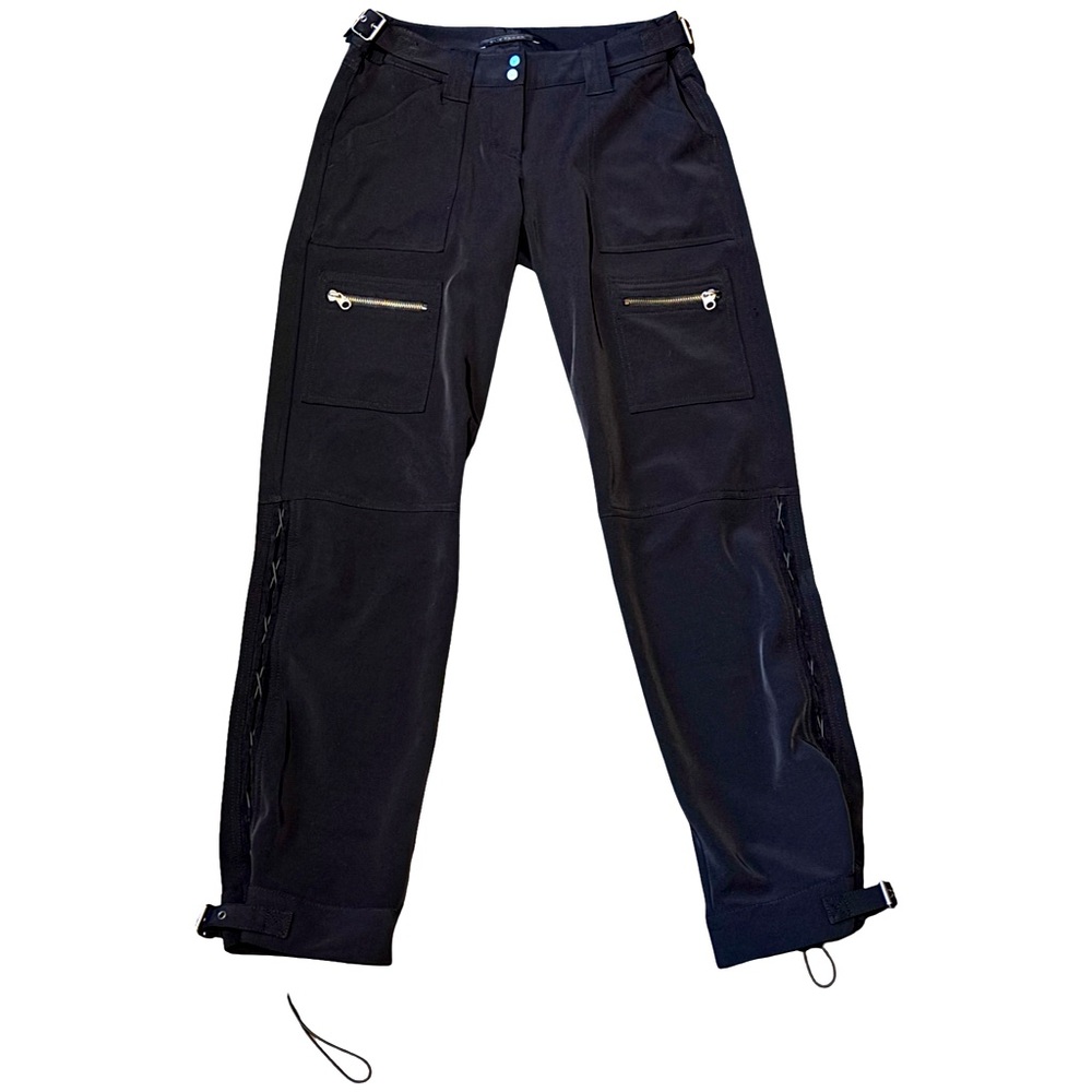 Elie Tahari Black Cargo Pants size 2